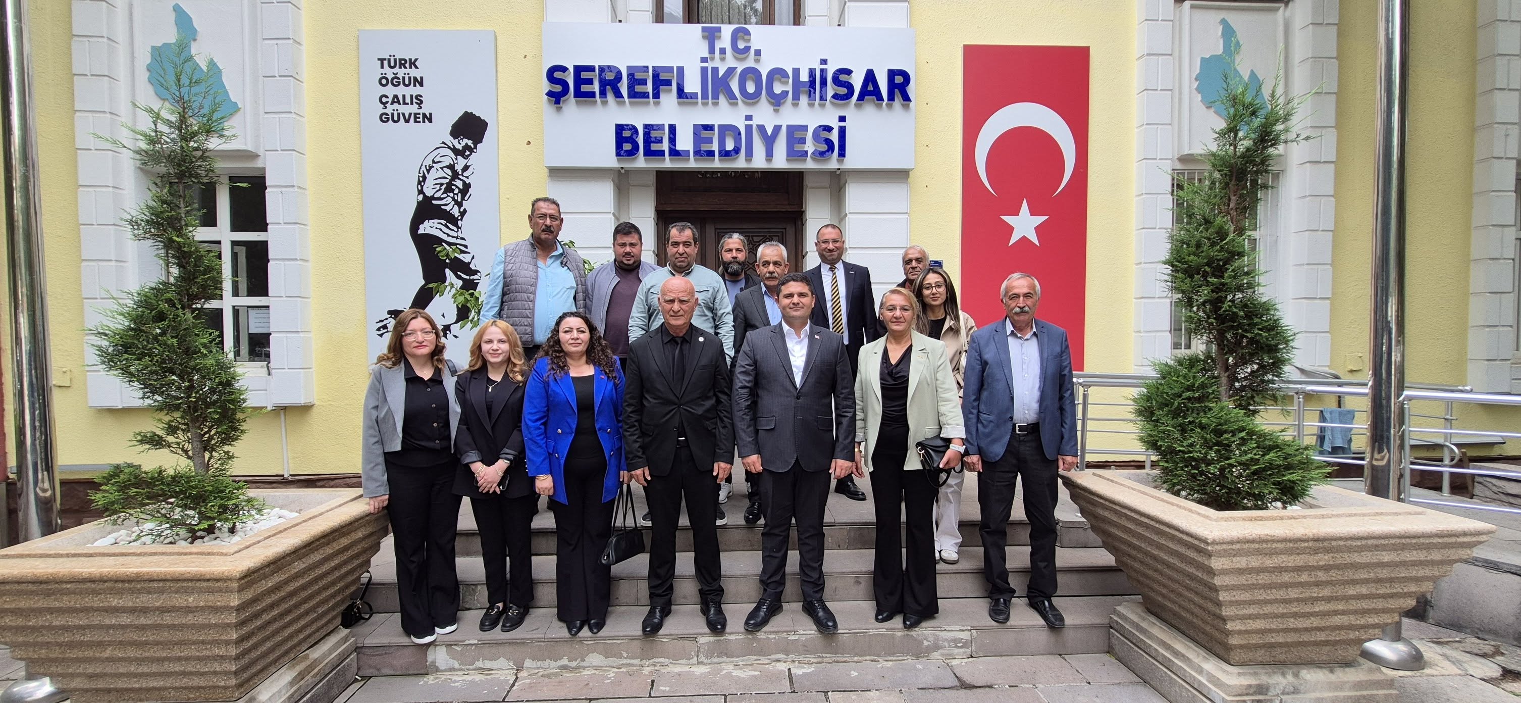 Yeni Parti'den Başkanımız Mustafa Koçak'a ziyaret