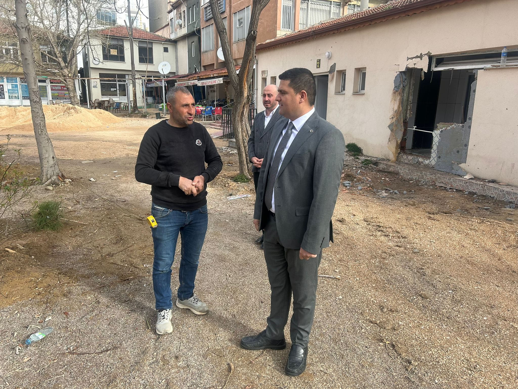 Yeşil alan çalışma yerlerimizi ziyaret ederek güne başladık