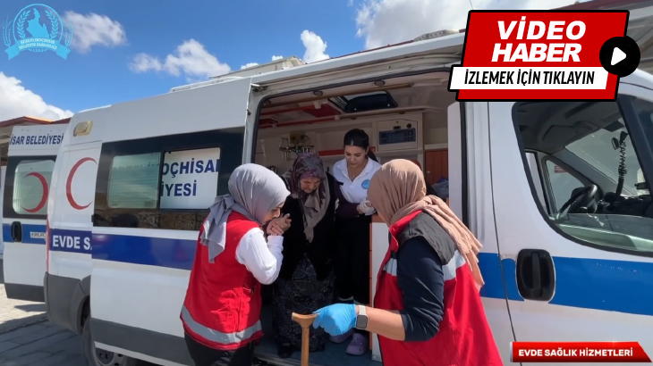 Evde Sağlık Hizmetlerimizle büyüklerimizin emrinde olmaya devam ediyoruz